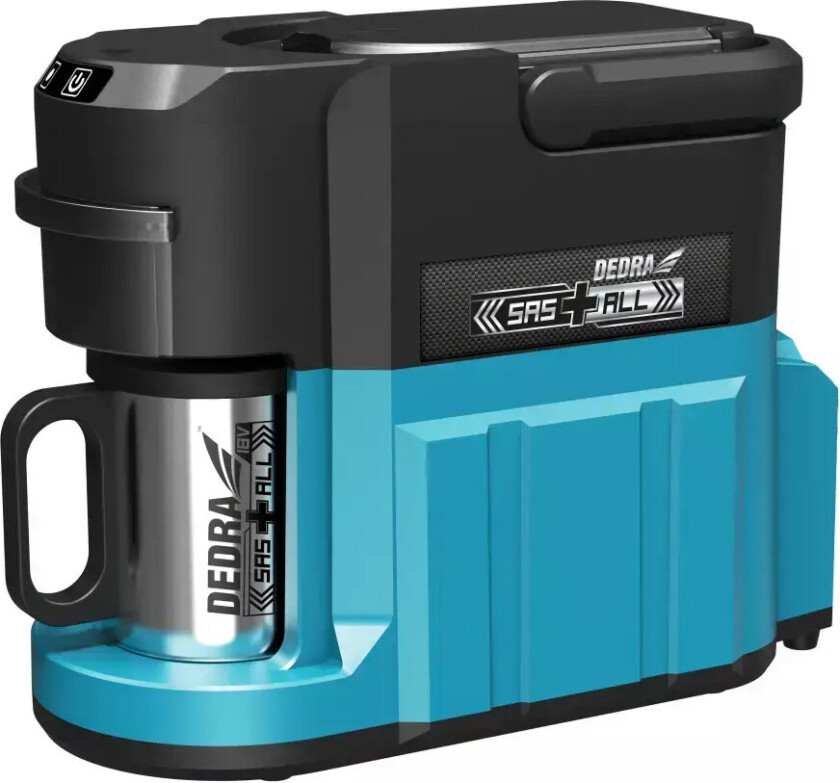 Bilde av SAS+ALL DED6920 Batteridrevet kaffemaskin - 18V (inkludert kopp)