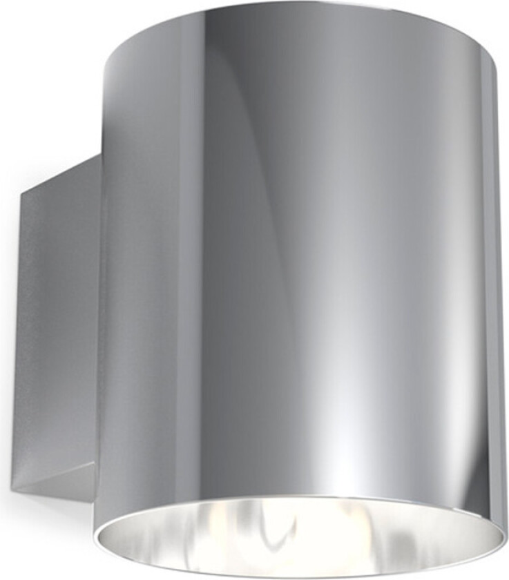 Evoke Vegglampe IP44 Small Chrome/Chrome