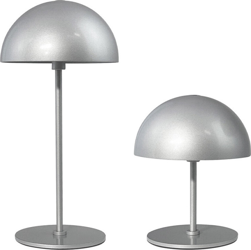 Along Mini Portable Bordlampe 2pcs. Dim Sølv