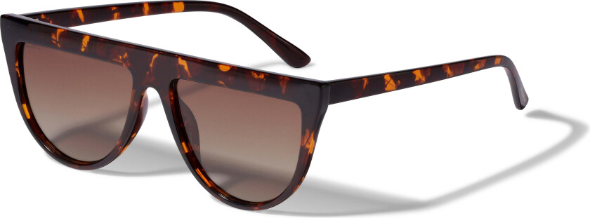 ALESSANDRA solbriller tortoise-brun