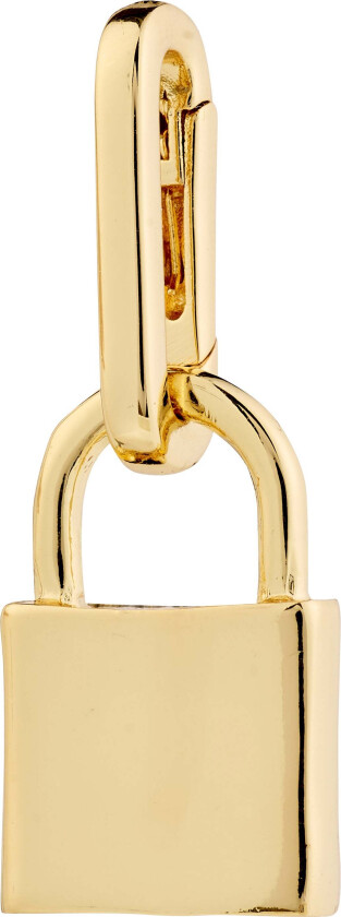 CHARM hengelåsanheng gullbelagt