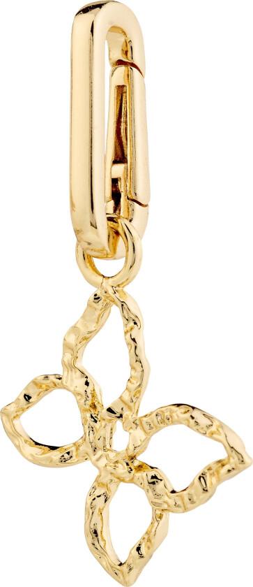 CHARM anheng med sommerfugl gullbelagt