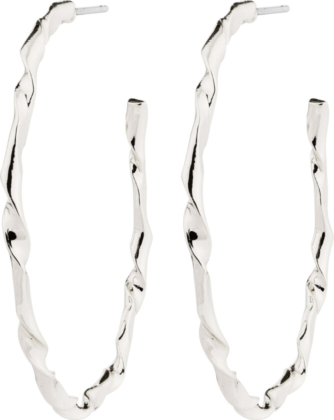 WYATT øreringer sølvbelagt