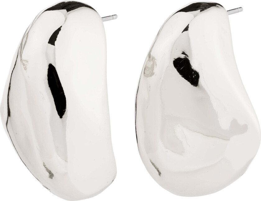 DUNE øreringer sølvbelagt