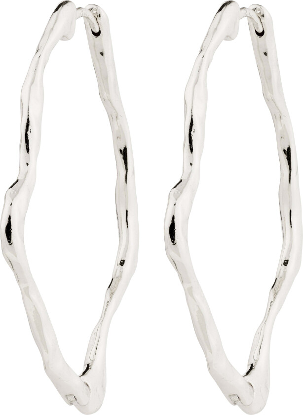 DYLAN øreringer sølvbelagt