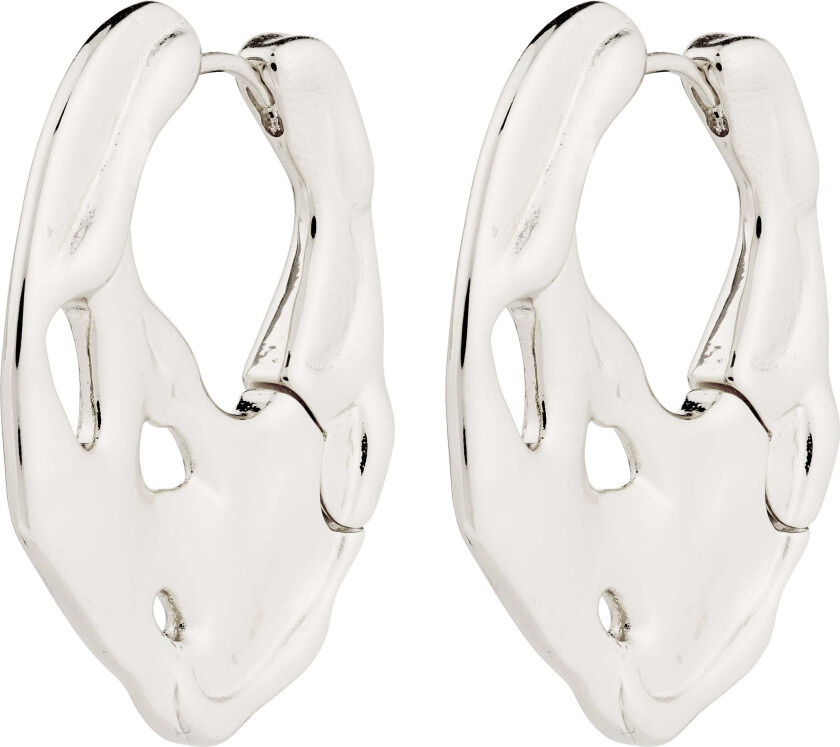 DAWN hoops sølvbelagt