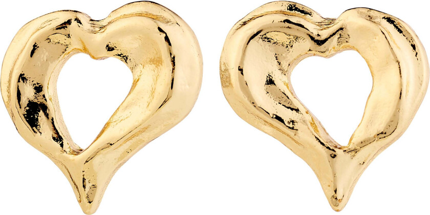 TIDE hjerteøreringer gullbelagt