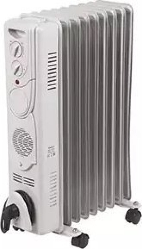 Komfort Oljeradiator Med Vifte. 2000W C309-9V