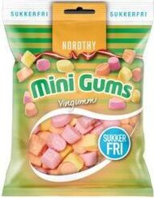 Sukkerfri Mini Gums - 65 g