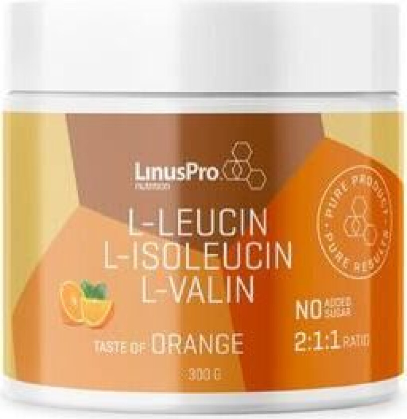 LinusPro PURE BCAA Appelsin - 300 g.
