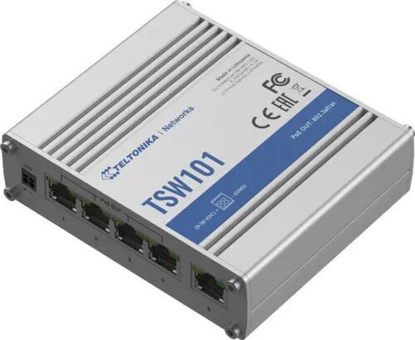 Tsw101 Unmanaged Automotive Poe+ 60w Switch