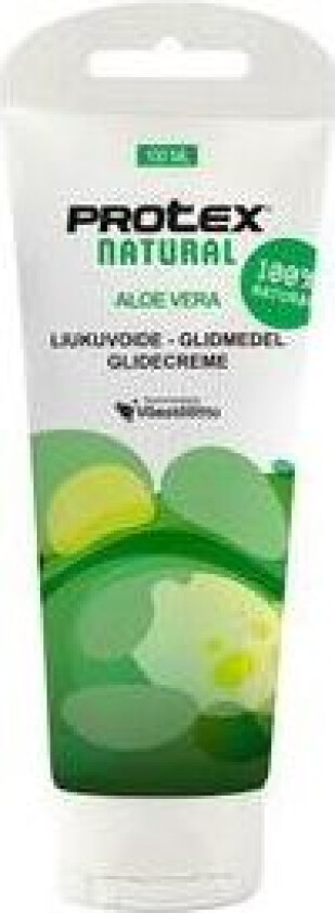 Glidekrem 100% naturlig m. Aloe Vera - 100 ml