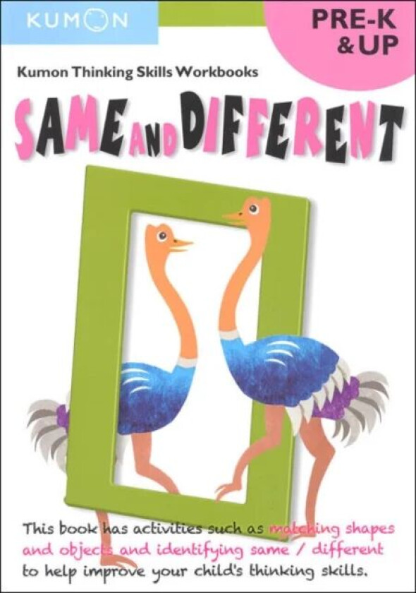 Thinking Skills Pre K Same & Different av Kumon Publishing