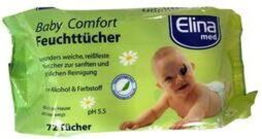 Baby Våtserviett - 72 stk