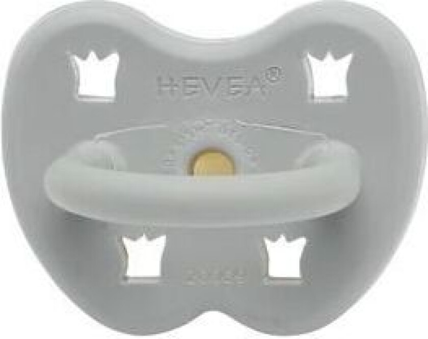 smokk, grå m. kroner – 3-36 mnd.