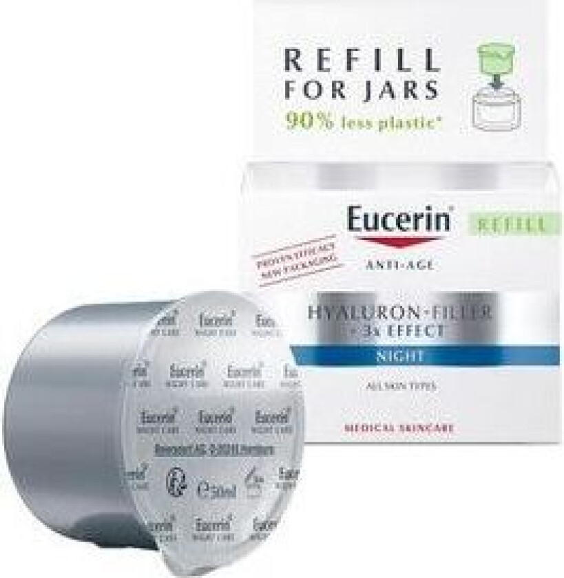 Hyaluron-Filler + 3x Effect Night Cream Refill - 50 ml