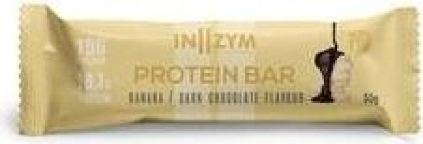 INZYM Protein Bar Banan & Mørk sjokolade - 55 g.