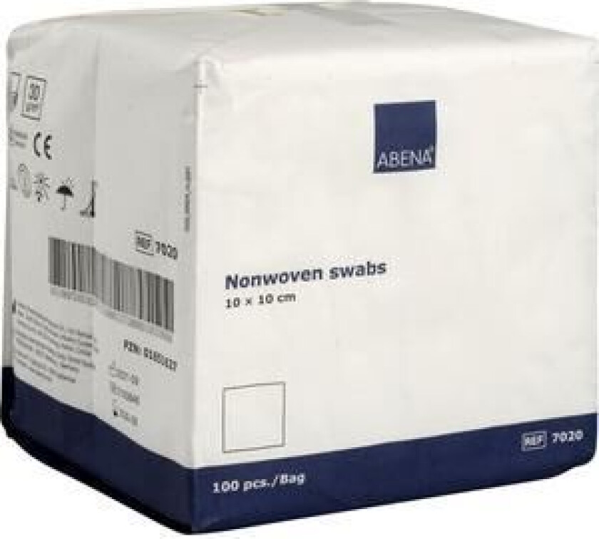 Bilde av Nonwoven kompress 10x10 cm - 100 stk.