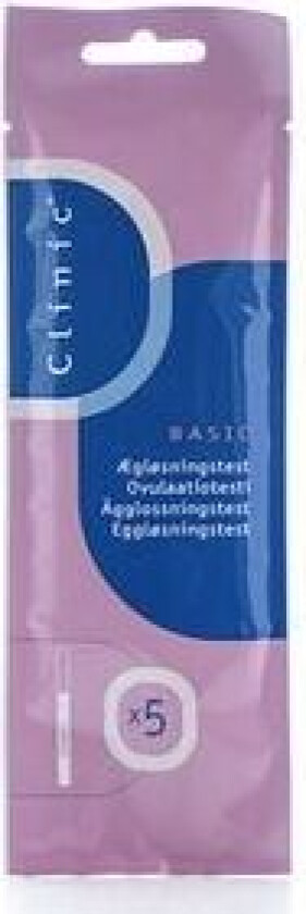 Basic Eggløsningstest - 5 stk.