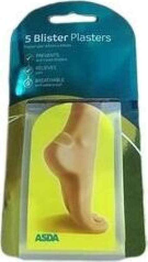 gnagsårplaster 5 stk. pakning 6,9 cm x 4,2 cm