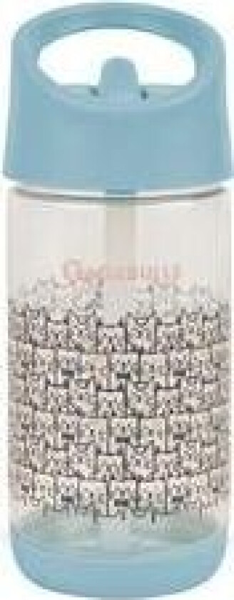 Drikkeflaske med sugerør