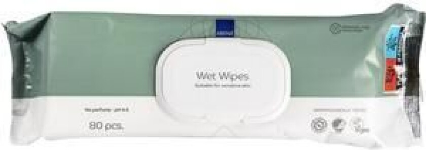 våtservietter 20x27 cm - 80 stk.