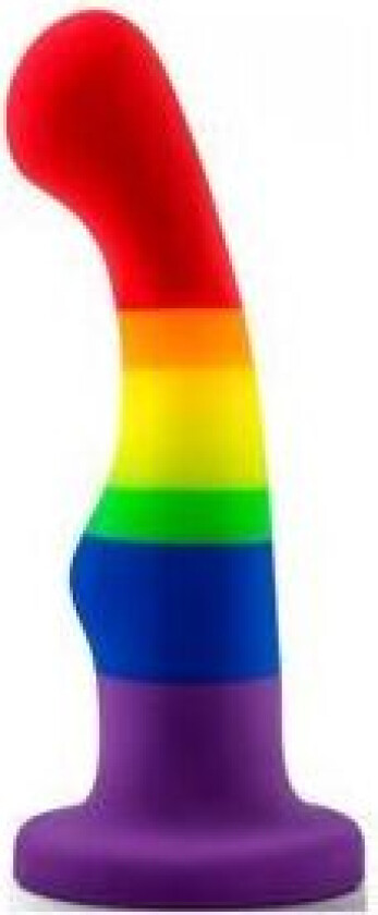 Pride Silicone Dildo With Suction Cup - Freedom