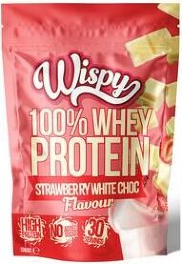 Whey Strawberry White Chocolate - 1000 g.