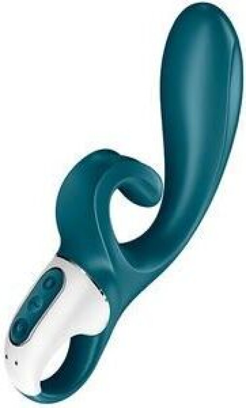 Hug Me Vibrator - Gray/Blue