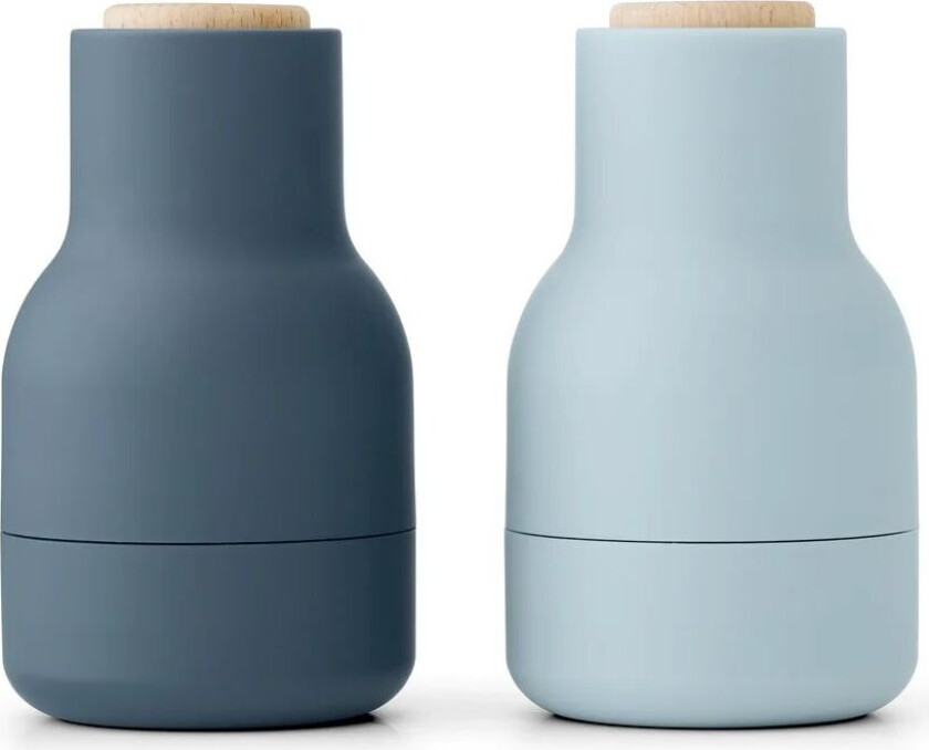 Bottle Grinder krydderkvern Small 2-pakning Blues-bøk
