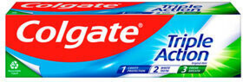 Triple Action Tannpasta - 75 ml.