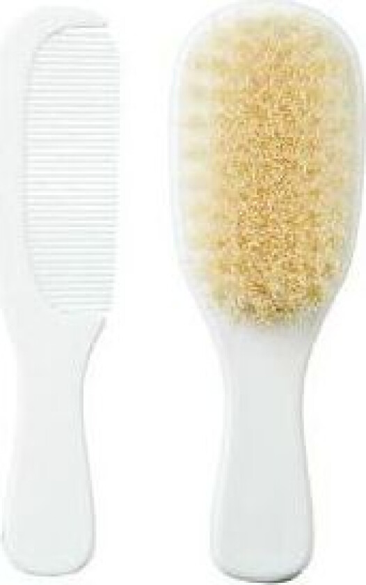 kam og børste til baby