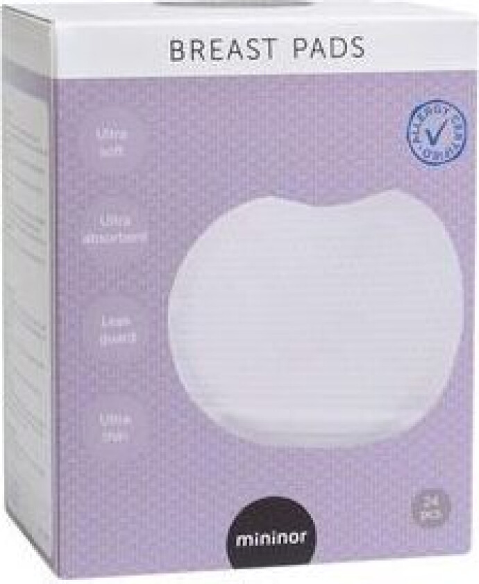 Bilde av MININOR Ultra ammeinnlegg - Hvit - 24 stk.