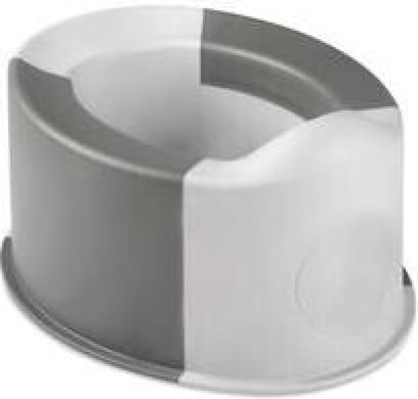 sammenleggbar potte - jerngrå