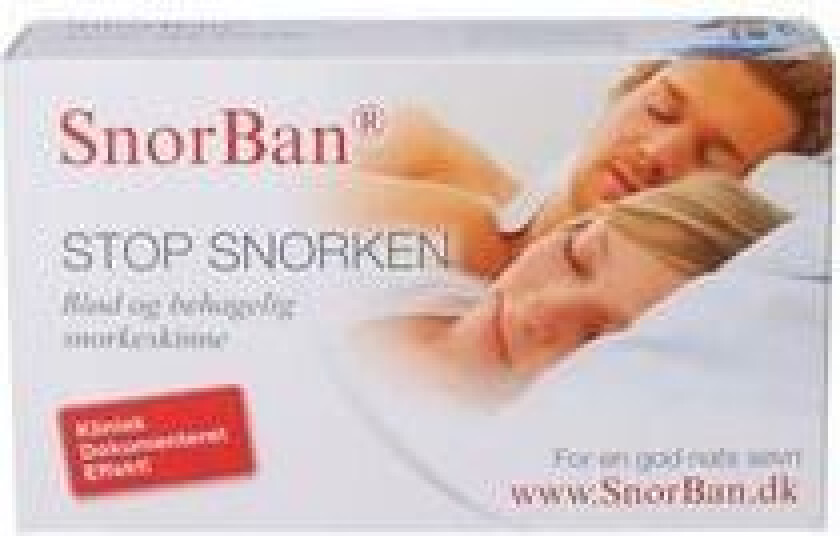 SnorBan anti-snorkeskinne