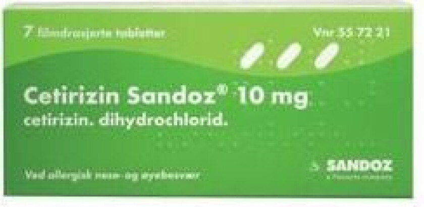 tabletter 10 mg - 7 tabletter