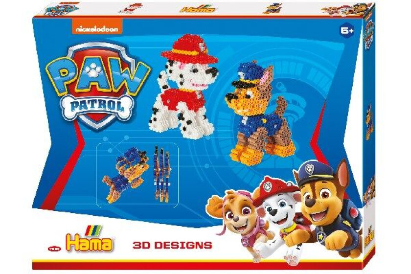 Bilde av Midi 3d Designs Gaveeske 4000 Perler - Paw Patrol