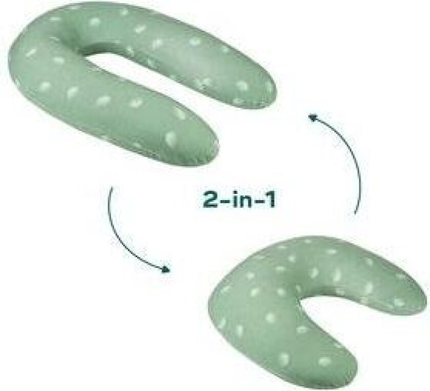 B.Love 2-i-1 Amme- & Graviditetspute - Grønn