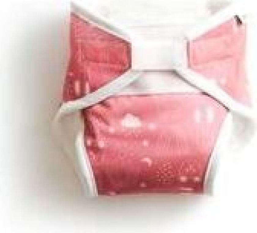 Vimse All-in-One Diaper Rusty Pink Teddy - Flere størrelser