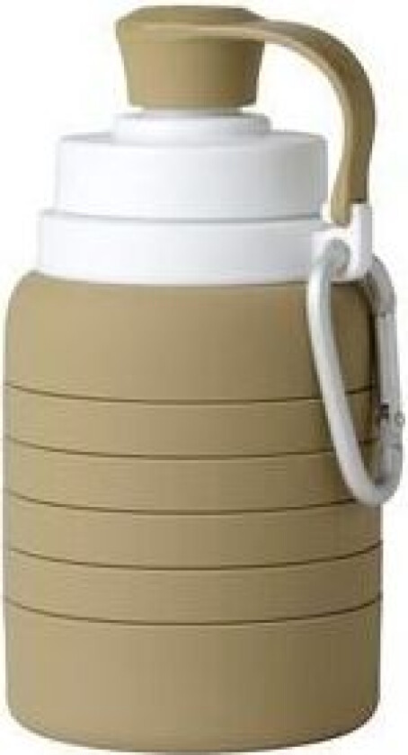sammenleggbar flaske olivengrønn - 500 ml.