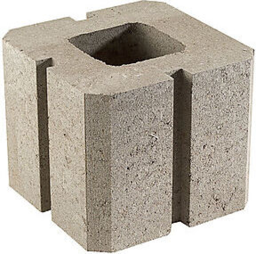 Bilde av Blokk pilar grå 24x24x20 cm