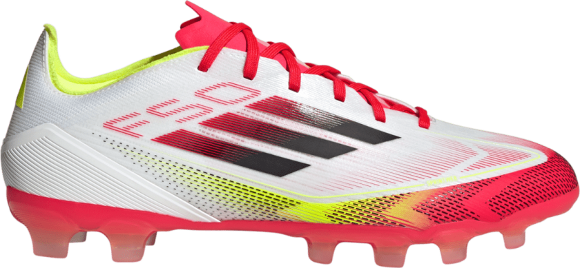 Bilde av adidas F50 Pro MG Q1 25, fotballsko gress og kunstgress, unisex White/Black/Yellow
