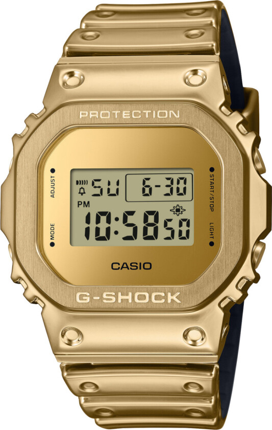 G-Shock G-Steel GM-5600YMG-9ER - Digital - Gull - Herreklokker - Resin - Mineral