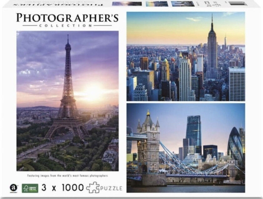 Krups Ambassador Landmarks 3X 1000 Pieces