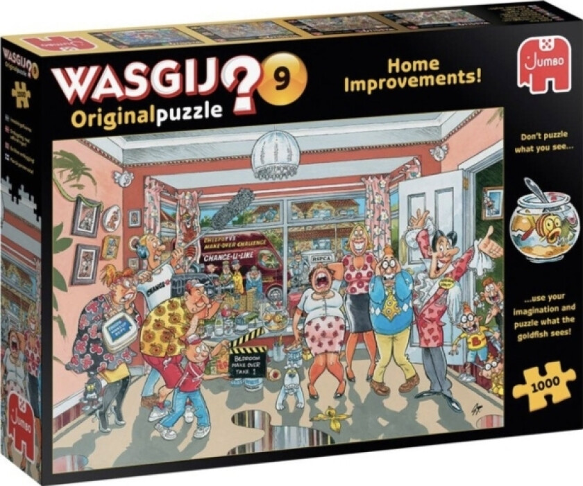 Jumbo Wasgij Original 9 -Home Home Impovements 1000 Teile Puzzle (81926)
