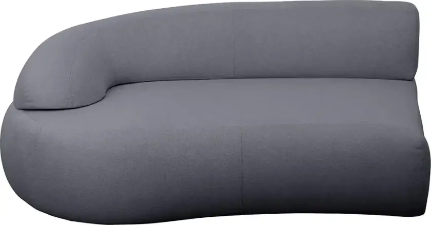 Mellow sofa modul høyre m/lang rygg Grey