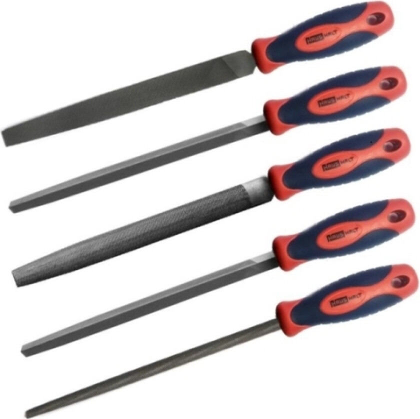 Metal Rasp Set 5 Pcs 200Mm