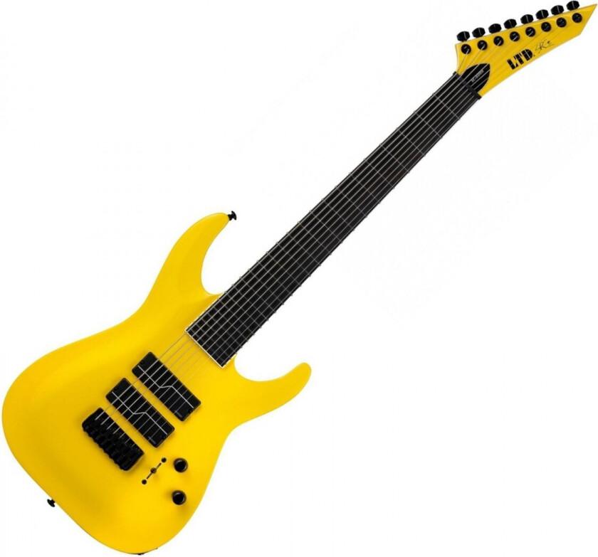 ESP LTD Stephen Carpenter SC-608 Baritone Yellow