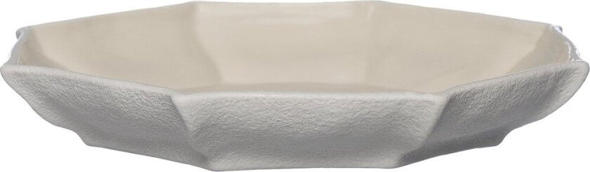Ernst serveringsfat Ø27 cm Naturhvit