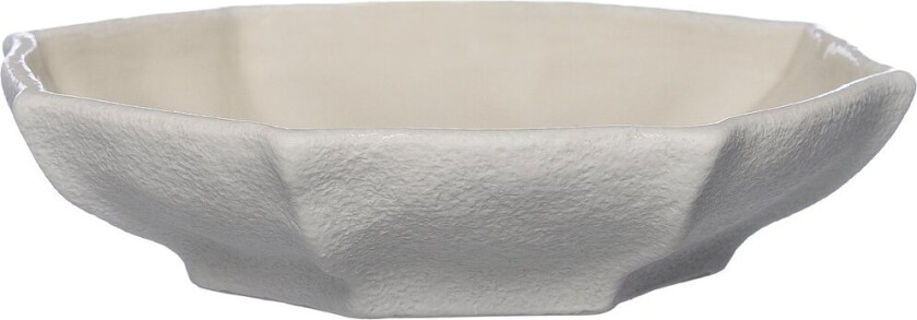 Ernst serveringsfat Ø17 cm Naturhvit